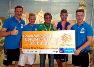 v.l. Martin Postl, Kevin Loigge, Hannes Jagerhofer, Markus Schloffer, Max Thaller